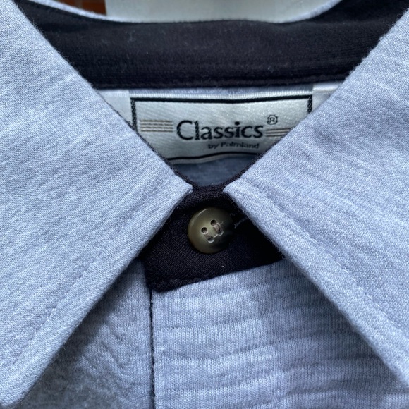 Classics by Palmland Long Sleeve Men's Quilted Polo Size XL - Picture 16 of 16